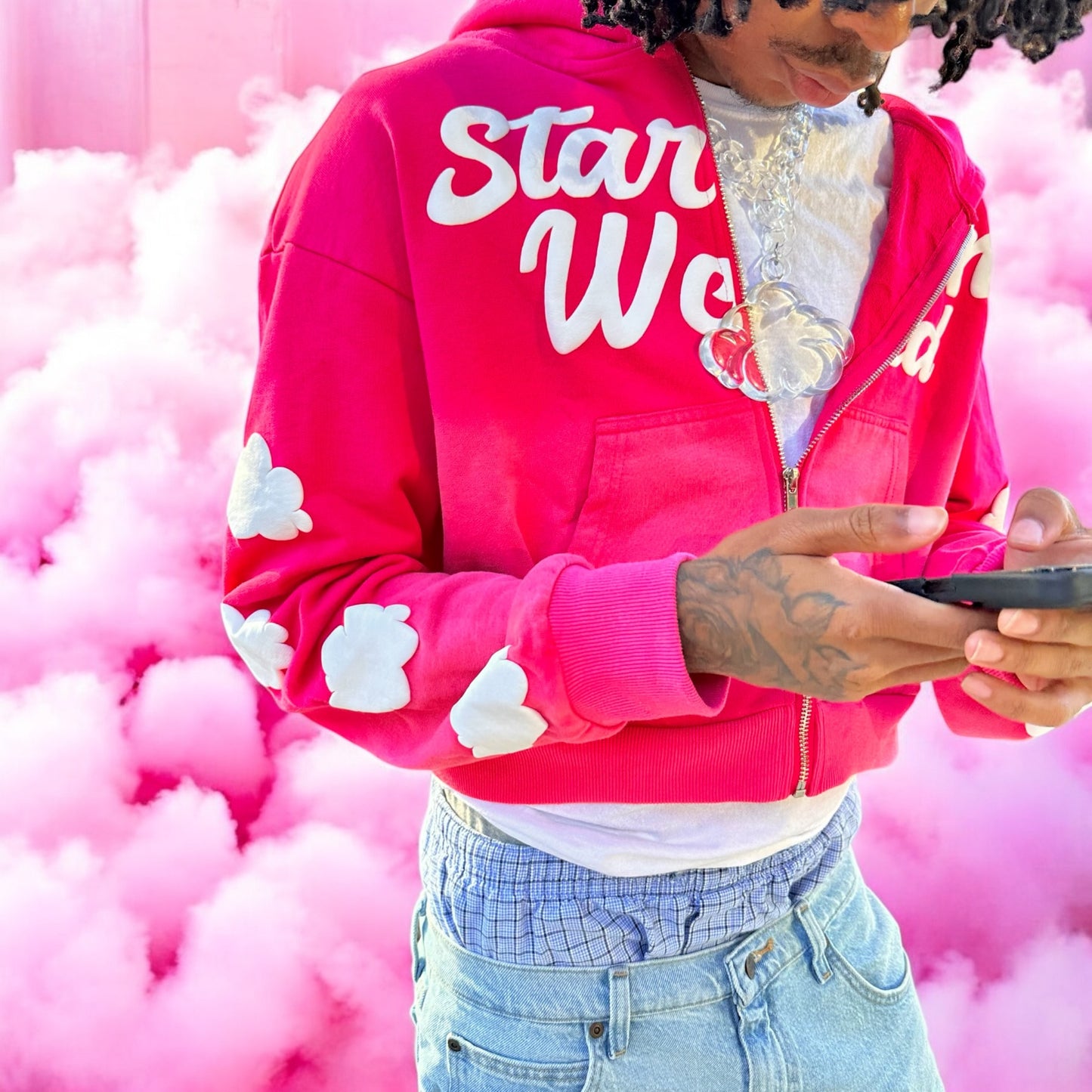 Stardom Puff Cloud Zip-up☁️